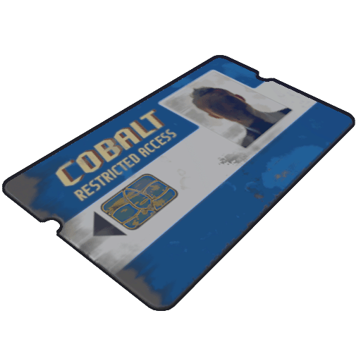 Blue Keycard